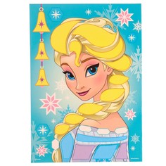 Аппликация форменными стикерами Disney