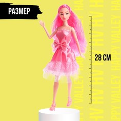 Кукла-модель шарнирная, с набором для создания одежды fashion дизайн, весна-лето Happy Valley