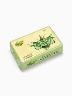 Туалетное мыло алоэ-вера, 4 шт по 125 г. No Brand