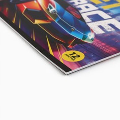 Альбом для рисования 12 листов на скрепке а4 street race Art Fox Study
