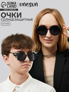 Очки солнцезащитные, uv 400, кожаные шторки, дужка 14.7 см, ширина 14.4 см, линза 7 × 5.5 см 9909 No Brand