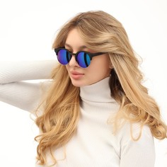 Очки солнцезащитные onesun, uv 400, 14 х 14 х 5 см, линза 4.7 х 4.1 см, синие
