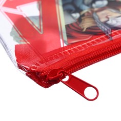 Пенал мягкий, 1 отделение, 95х205 мм, пвх, мстители Marvel