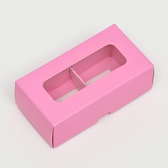 Коробка для 2 конфеты, 10.5×5.5×3.5 см. кондитерская упаковка Upak Land