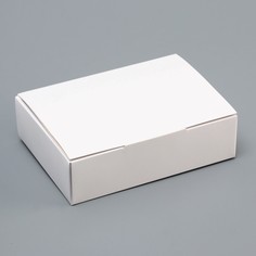 Коробка для 6 конфет, 13.7×9.85×3.85 см. кондитерская упаковка Upak Land