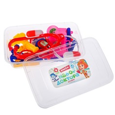 Игровой набор доктора, фиксики, в контейнере