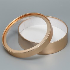 Коробка для макарун, кондитерская упаковка тубус с окном, Дарите счастье