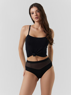 Трусы женские макси в черном цвете Mark Formelle