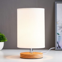 Лампа настольная 16494/1wt e27 40 вт белый 13.5×13.5×28 см risalux