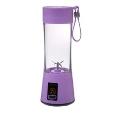 Блендер luazon lbr-01, портативный, 24 вт, 380 мл, usb, фиолетовый