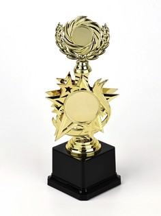 Кубок 192, наградная фигура, золото, подставка пластик, 23 х 9 х 7.5 см Командор