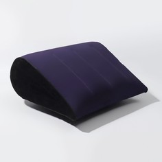 Подушка надувная, дорожная, 42×35 см, в коробке, синяя Onlitop