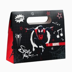 Пакет подарочный-коробка amazing, человек-паук, 24×20×7 см Marvel