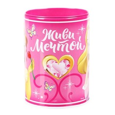 Копилка металлическая, 7.5 см × 7.5 см × 10.3 см Disney