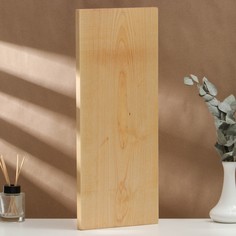 Доска разделочная деревянная adelica, 50×20×2 см, покрыта маслом, цельная береза