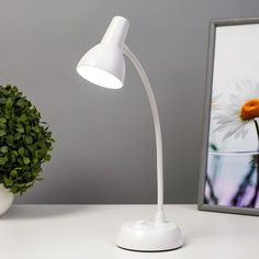 Настольная лампа стади led от батареек 3аа белый 8,5х8,5х30,5 см Risalux