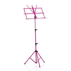 Пюпитр h-155 см, подставка для нот 50 х 28 см, фуксия Music Life