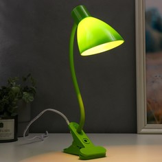 Настольная лампа 16700/1gr е27 15вт зеленый risalux