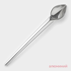 Ложка кондитерская для моделирования konfinetta, 19×3 см, цвет серебристый