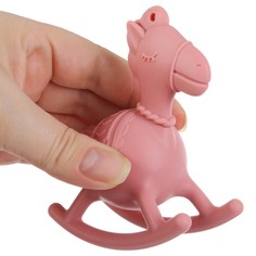 Игрушка - прорезыватель силиконовый с погремушкой крошка я
