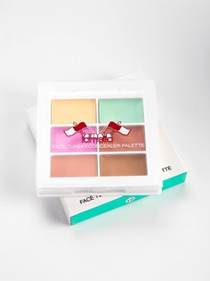 Палетка консилеров для лица, 6 цв, водостойкая No Brand