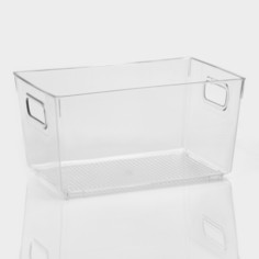 Контейнер для холодильника ricco, 26,5×16,8×13 см, цвет прозрачный No Brand