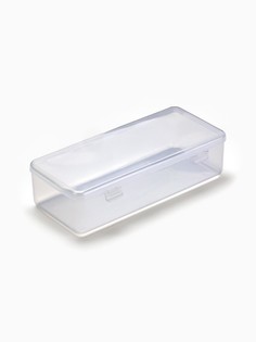 Органайзер для хранения, с крышкой, 24×11×6.5 см, прозрачный No Brand
