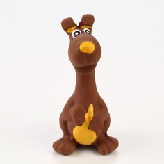 Игрушка пищащая для собак из латекса Пижон