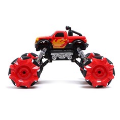 Машинка на пульте управления drift, 4wd, дрифт, работает от аккумулятора, цвет красный Автоград