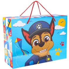 Пакет подарочный-коробка, 40 х 30 х 15 см, упаковка, щенячий патруль PAW Patrol