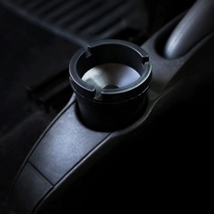 Пепельница в подстаканник авто torso, черный