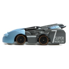 Антигравитационная машинка wall racer, радиоуправление, ездит по стенам, работает от аккумулятора, цвет синий Автоград