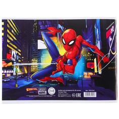 Альбом для рисования а4, 40 листов 100 г/м², на скрепке, человек-паук Marvel