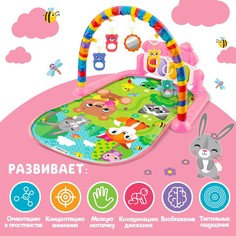 Музыкальный развивающий коврик Zabiaka