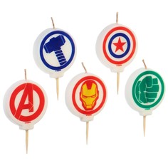Свеча для торта Marvel