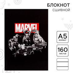 Ежедневник а5, 160 листов marvel, мстители