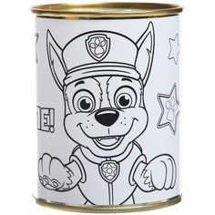 Копилка-раскраска с красками PAW Patrol
