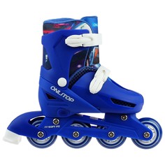 Роликовые коньки раздвижные onlytop, р. 30-33, колеса pvc 64 мм