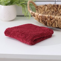 Салфетка универсальная доляна, 400 г/м², 1 шт, 30×30 см, микрофибра, с оверлоком