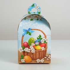 Коробка кондитерская складная, упаковка Дарите счастье