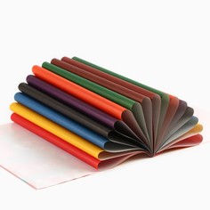 Бумага цветная, а4, 16 листов, 16 цветов, немелованная, односторонняя, на скрепке, 48 г/м², человек-паук Marvel