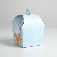 Коробка кондитерская складная, упаковка Дарите счастье