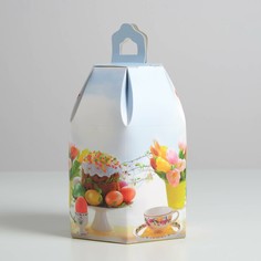 Коробка кондитерская складная, упаковка Дарите счастье
