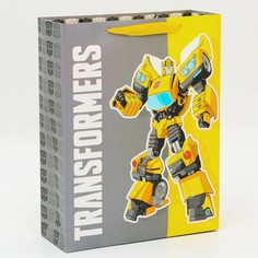 Пакет подарочный, 31х40х11.5 см, упаковка, трансформеры Hasbro