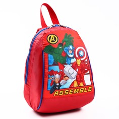 Рюкзак детский для мальчика, отдел на молнии, 20 х 13 х 26 см Marvel