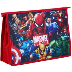 Папка пластиковая а4, на молнии, человек-паук Marvel