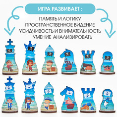 Шахматы детские настольные большие Время игры