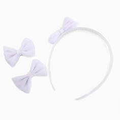 Набор подарочный: ободок для волос 11 см, заколка-зажим 6.5 см, 2 шт, холодное сердце Disney