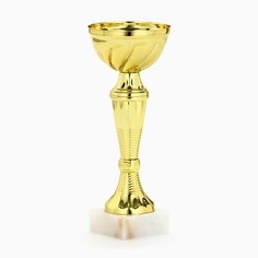 Кубок 162, наградная фигура, золото, подставка камень, 17,8 х 7 х 5 см. Командор