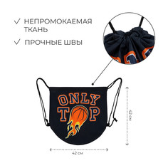 Мешок для обуви или баскетбольного мяча onlytop, 42 х 42 см